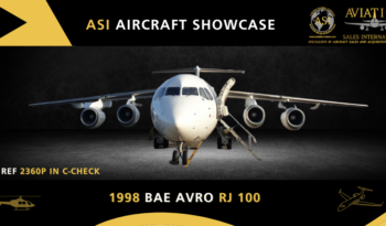 1998 BAE AVRO RJ 100 ref 2360 P In C-CHECK