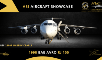 1998 BAE AVRO RJ 100 ref 2360 P Unservicable-min